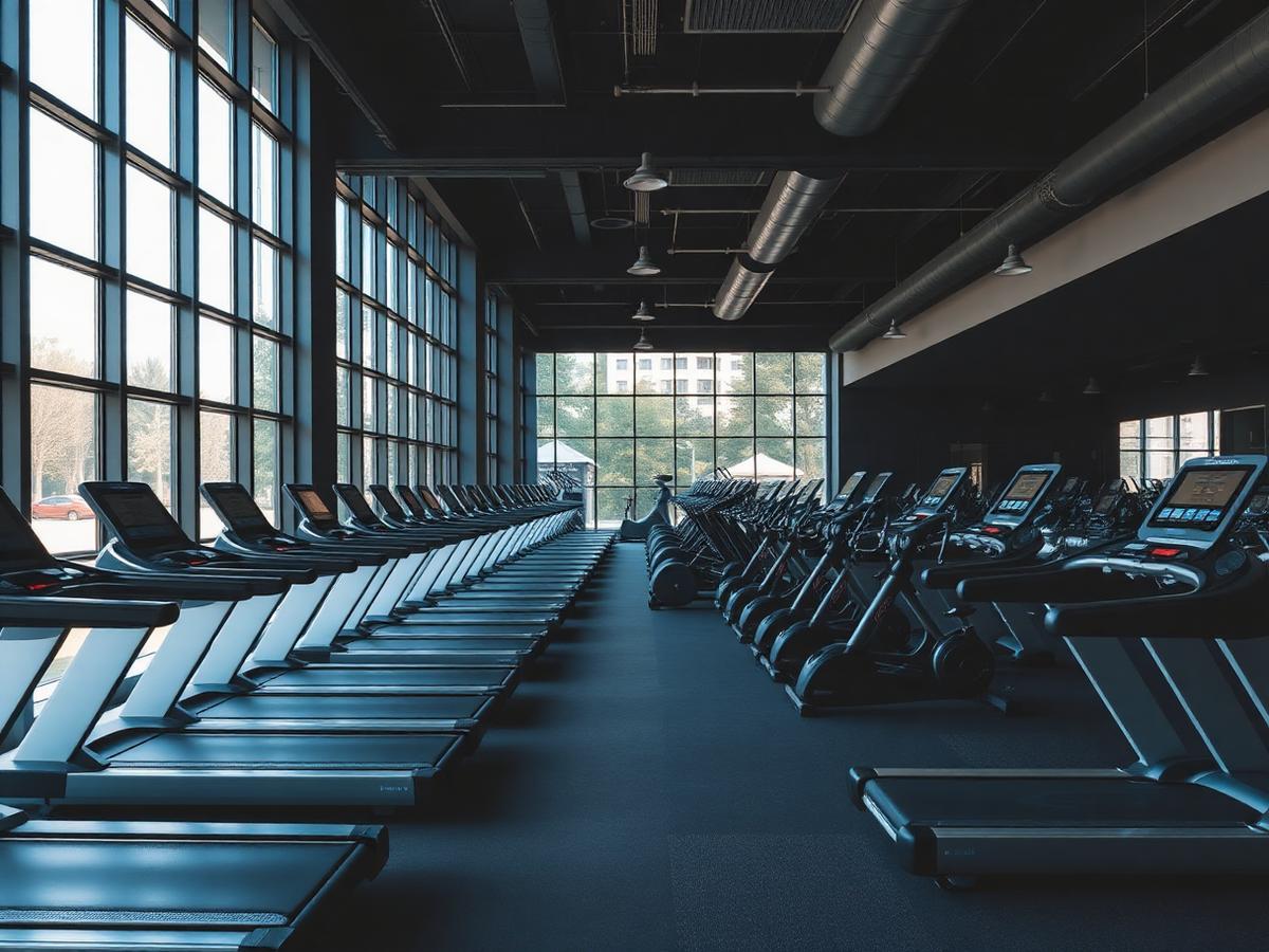 Cardio equipment zone
