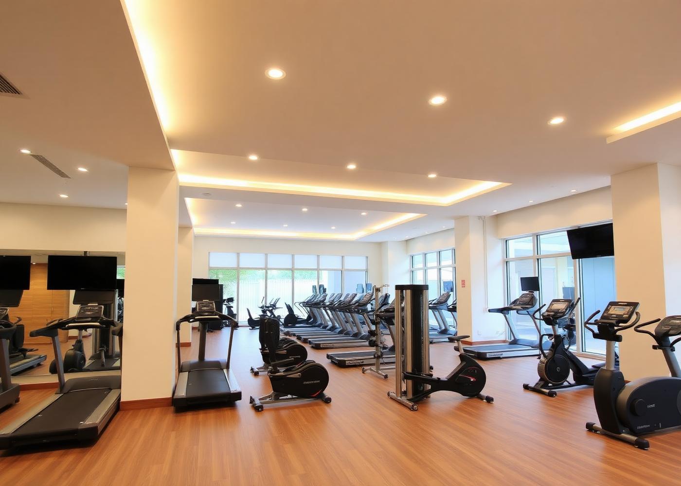 Residential society gym