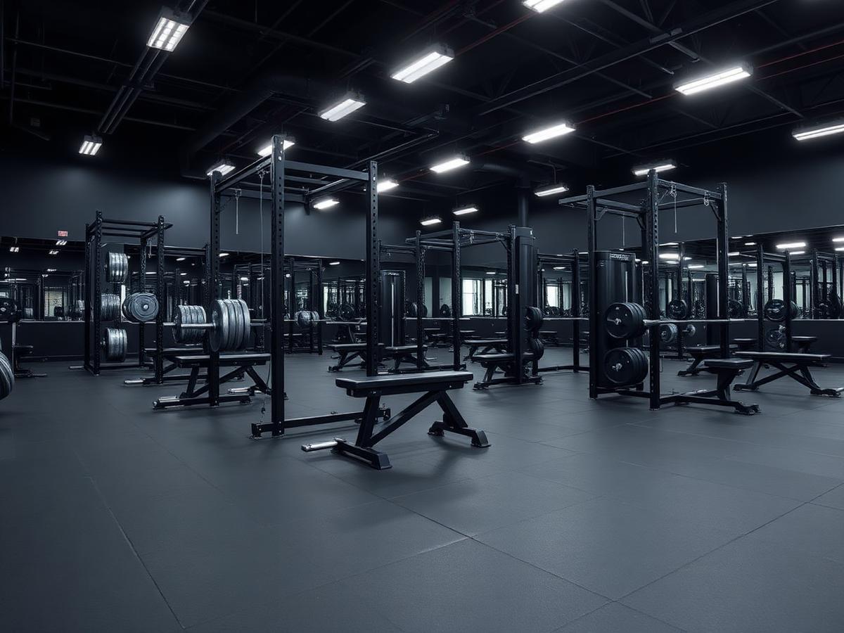 Strength equipment zone